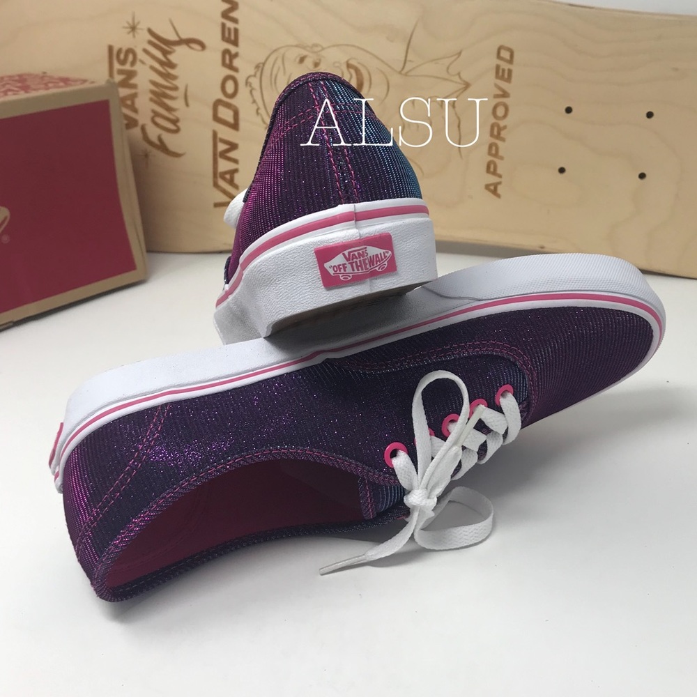 VANS Authentic Shimmer Magenta W AUTHENTIC - Picture 6 of 7